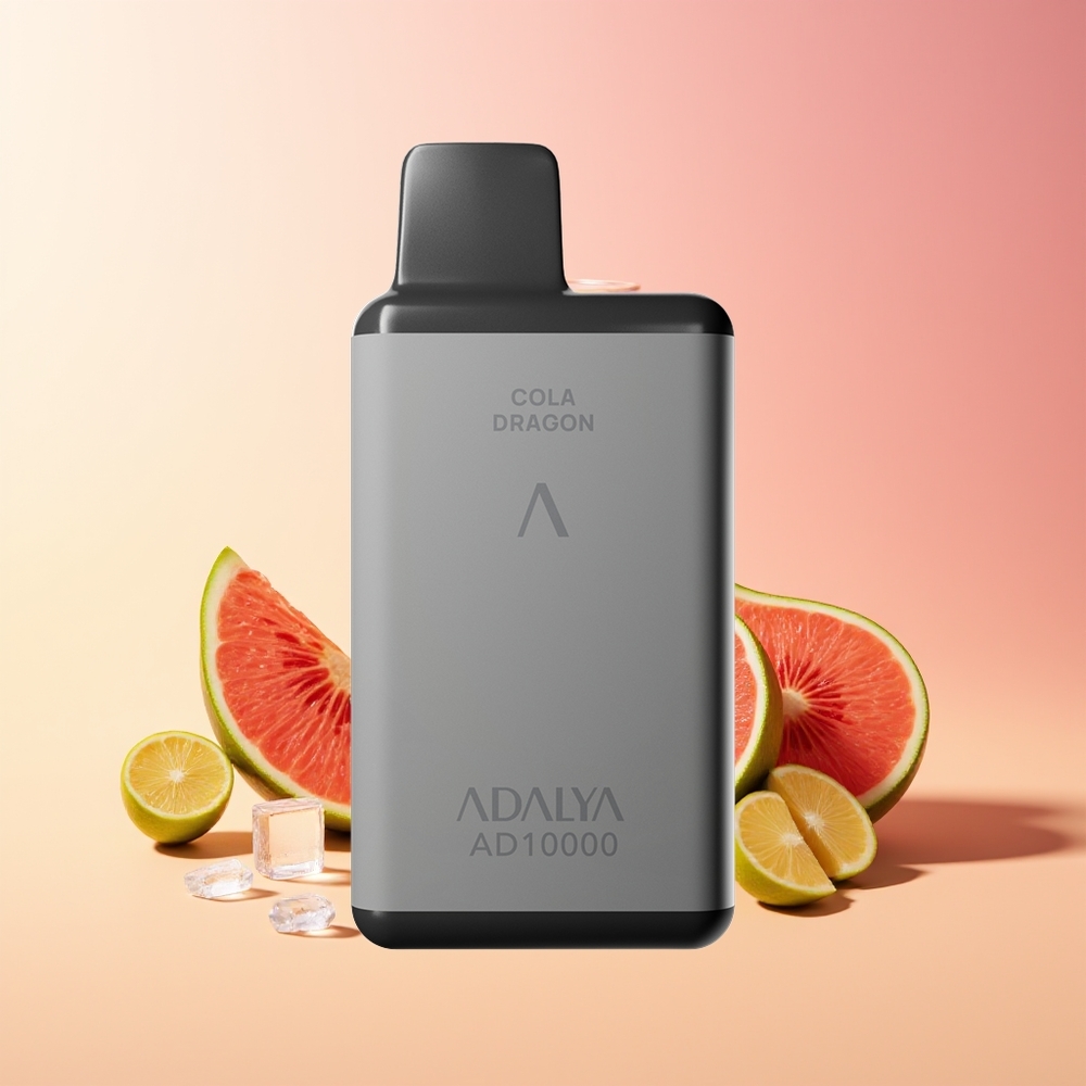 Adalya AD 10000 Puffs Angleški Lord Prostor siva 14 ml