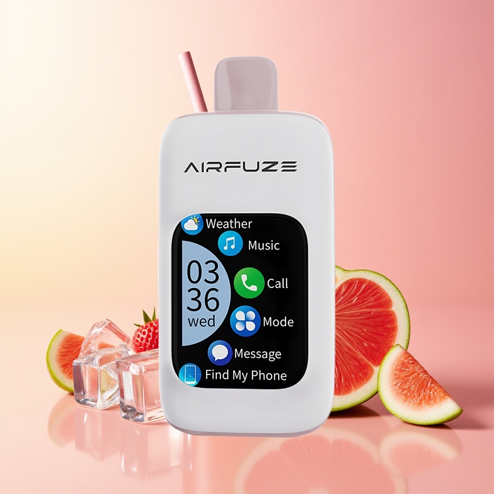 AirFuze Smart 30000 Puffov Naprava za Vapenje Jagodni Pokus Tip-C 900mAh