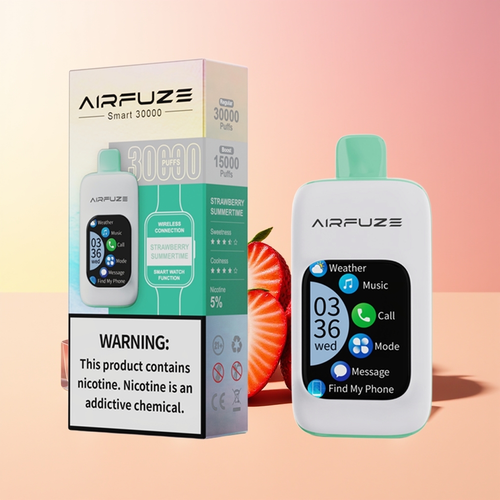 AirFuze Smart 30000 Pufov Vape Jagoda Poletje 900mAh Type-C