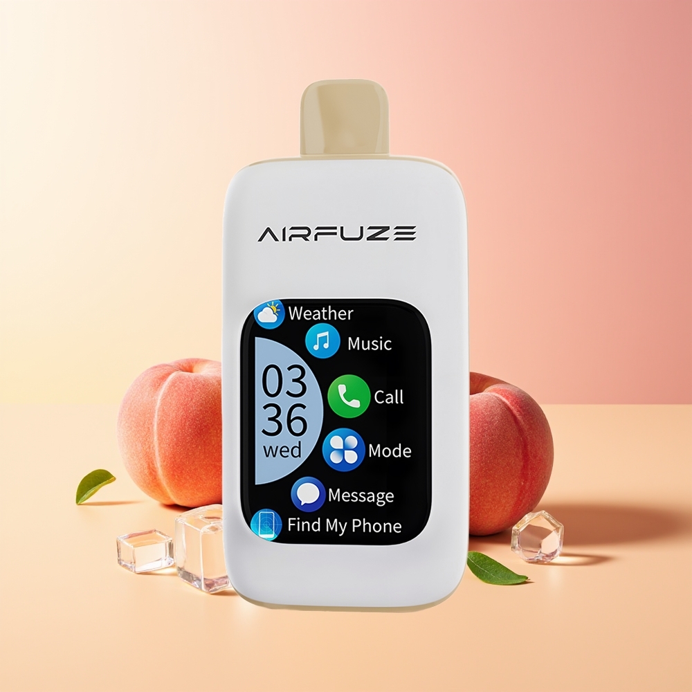 AirFuze Smart 30000 Pufov Vape Sočna Breskev Tip-C