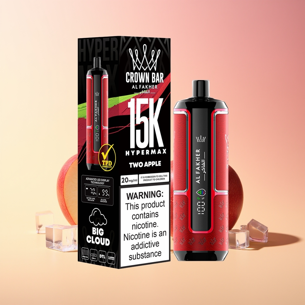 Al Fakher Crown Bar 15K Dve Jabolki 22ml 600mAh