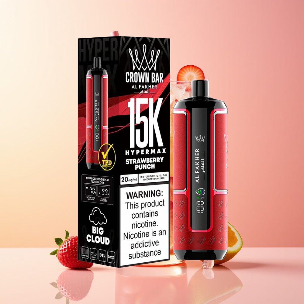 Al Fakher Crown Bar 15K Jagoda Udarec 22ml 600mAh