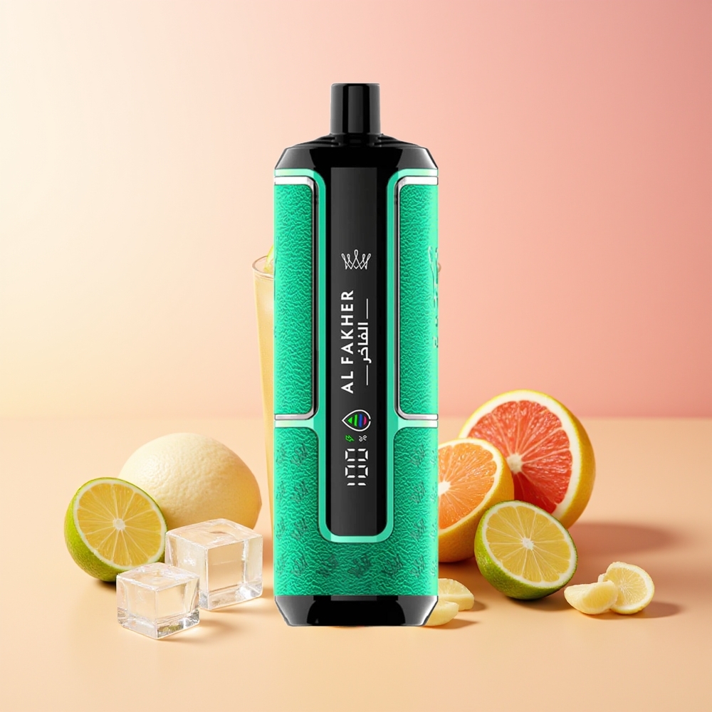 Al Fakher Crown Bar 15K Limona Meta Hipermax Enkratna Vape Kit