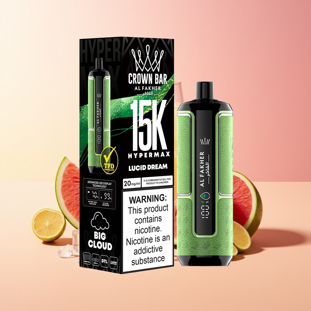 Al Fakher Crown Bar 15K Lucidno Sanjanje 22ml 600mAh