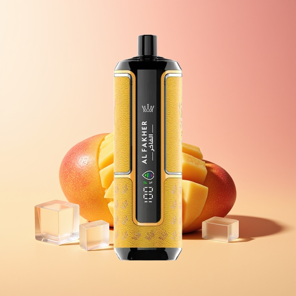 Al Fakher Crown Bar 15K Mango Led (Mango Ice) 22ml 600mAh