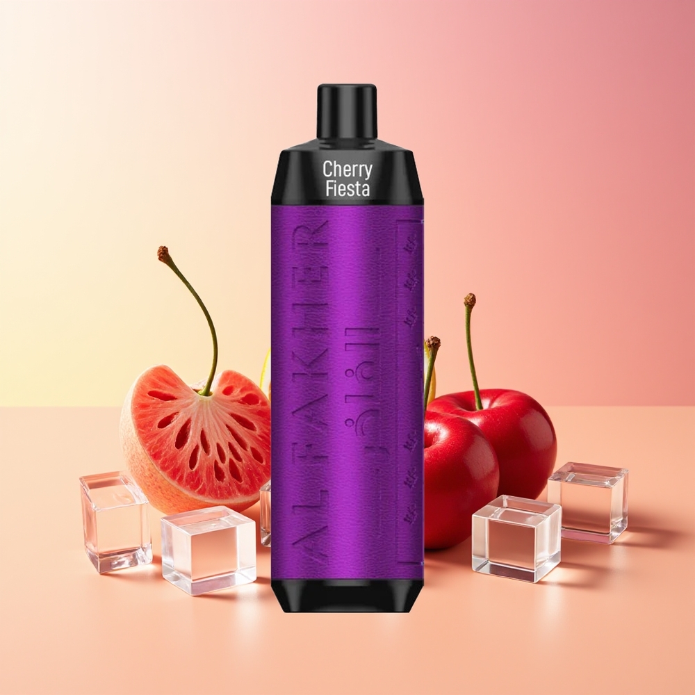 Al Fakher Crown Bar 8000 Češnjeva Fiesta 18ml USB-C