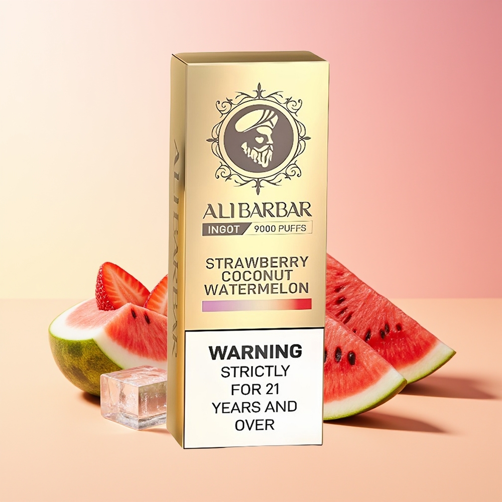 Alibarbar Ingot 9000 Puff Jagoda Kokos Lubenica 22ml 2350mAh