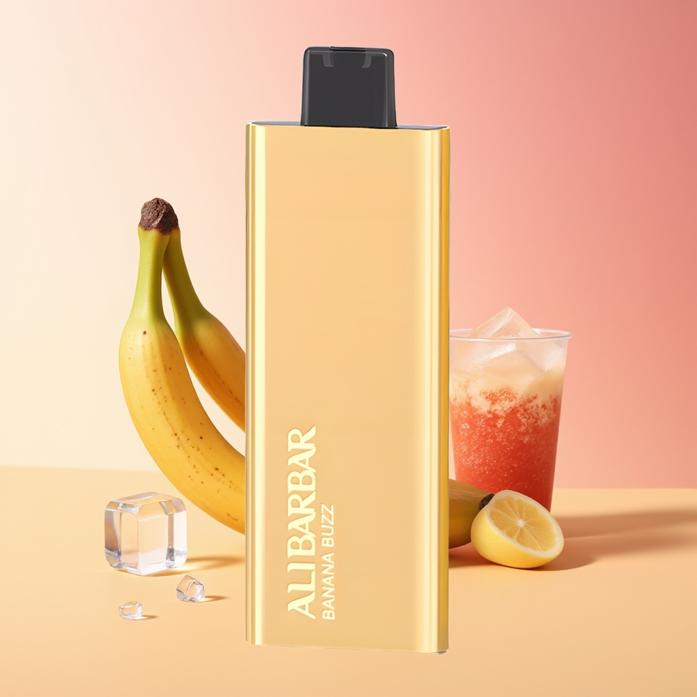 Alibarbar Pandora 7000 Puff Dispozabilna Vap Bananino Bzz 17 ml