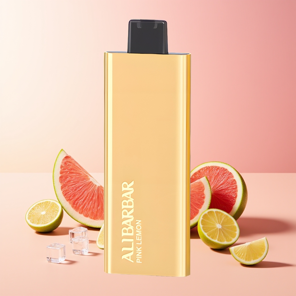 Alibarbar Pandora 7000 Pufi Rožnati Limon Vape 17 ml