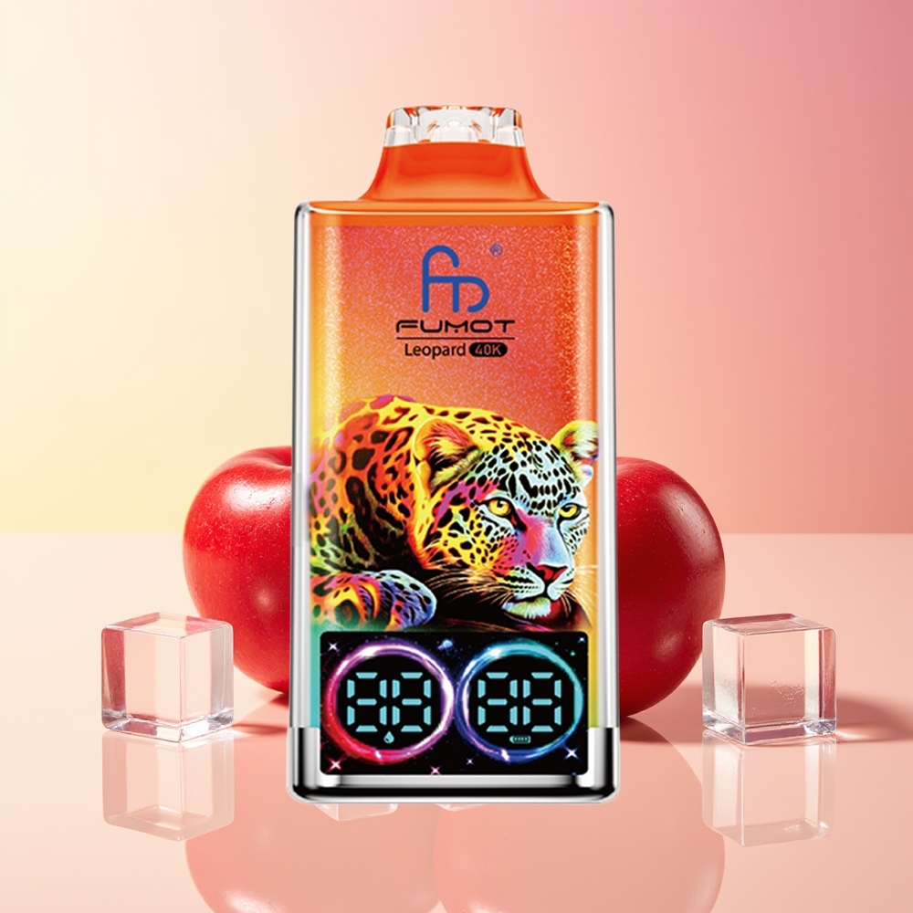 Fumot Leopard 40K Puffs Češnjev Led 5% Nicotine Dual Mesh