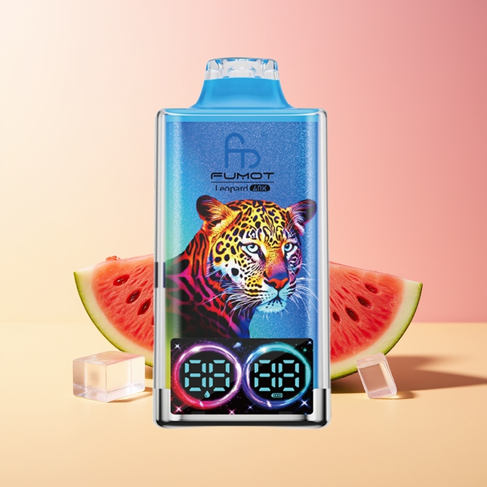 Fumot Leopard 40K Pufi Dual Mesh Lubenica Bubblegum 5% Nicotine