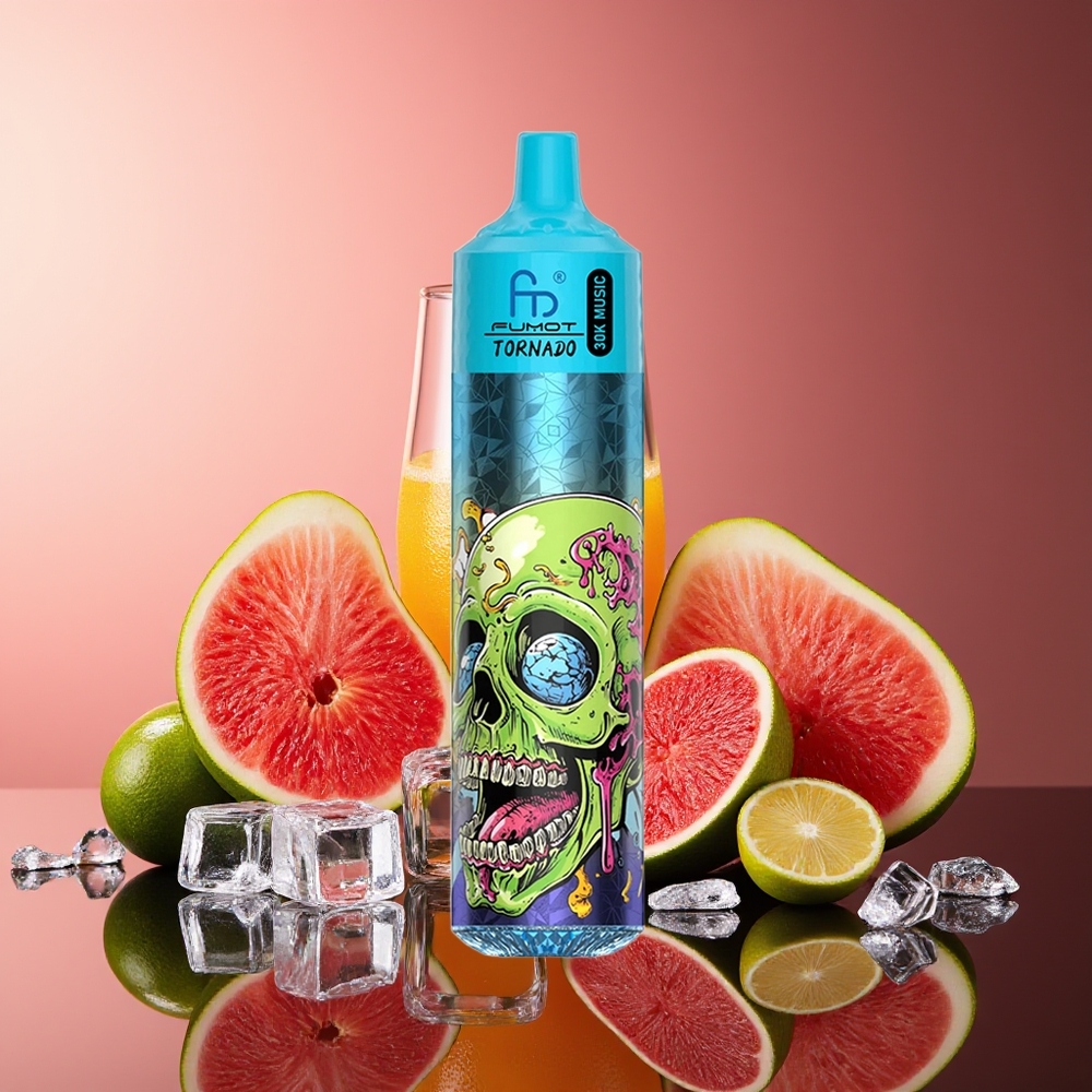 Fumot RandM Tornado 30000 Pih Črni Led 30mL 600mAh