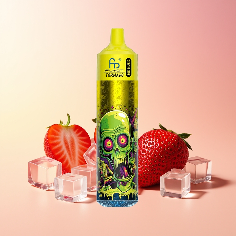 Fumot RandM Tornado 30000 Puffov Jagodni Led 30mL