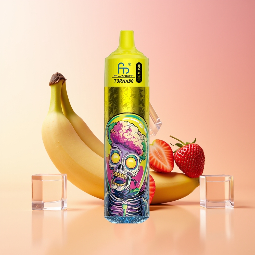 Fumot RandM Tornado 30000 Pufov Banan Jagoda 30mL 600mAh