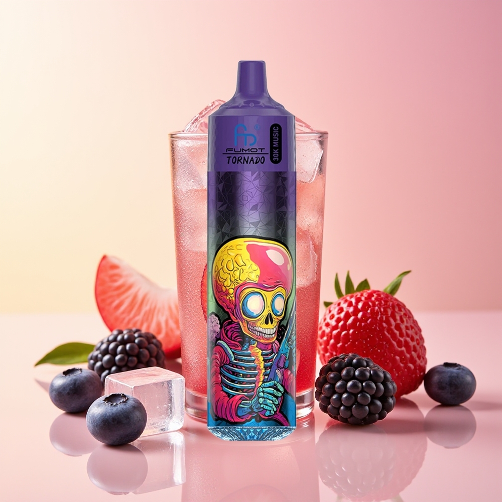 Fumot RandM Tornado 30000 Pufov Borovnica Robida 30mL 600mAh