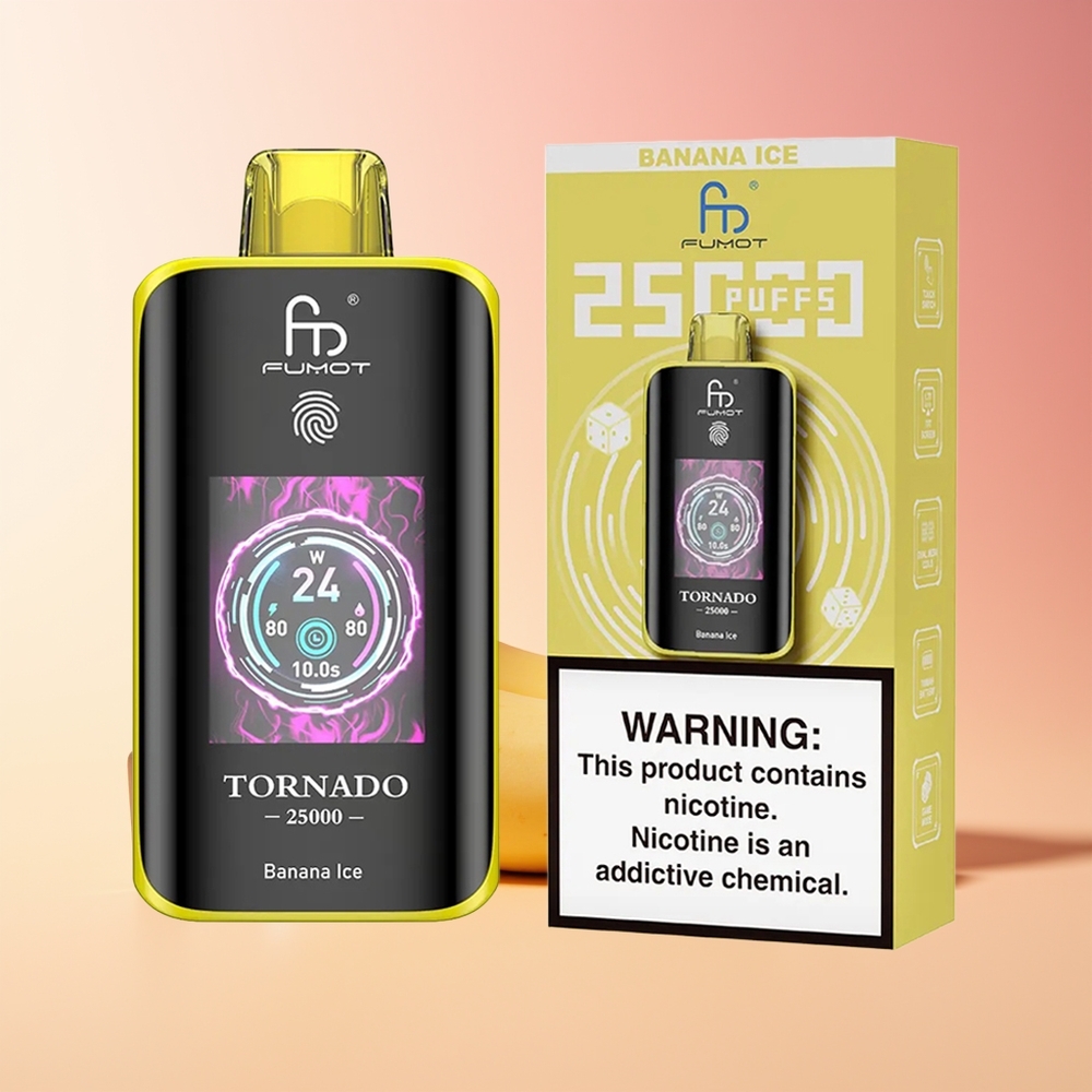 Fumot Tornado 25000 Pofov Banan Led 20ml 700mAh