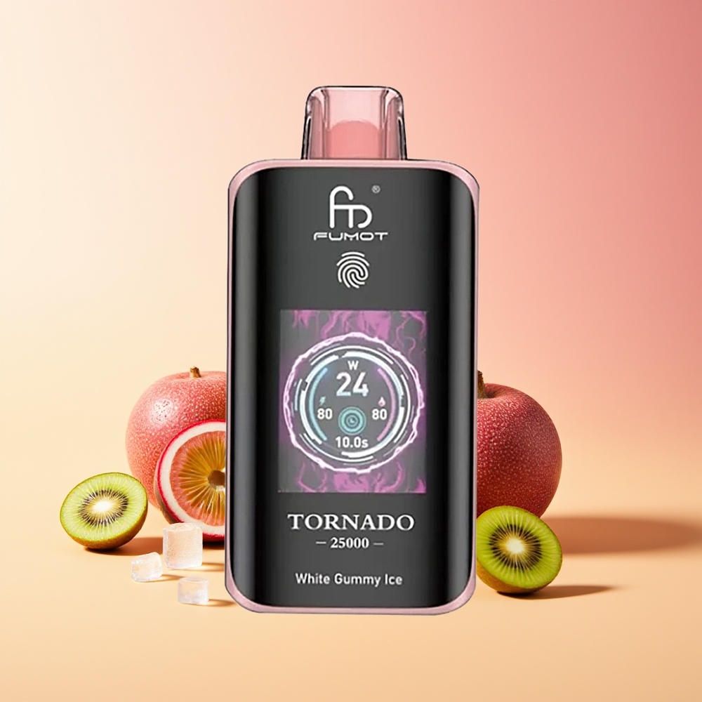 Fumot Tornado 25000 Pofov Ekran HD Tip-C Pasijonirna Mango Guava