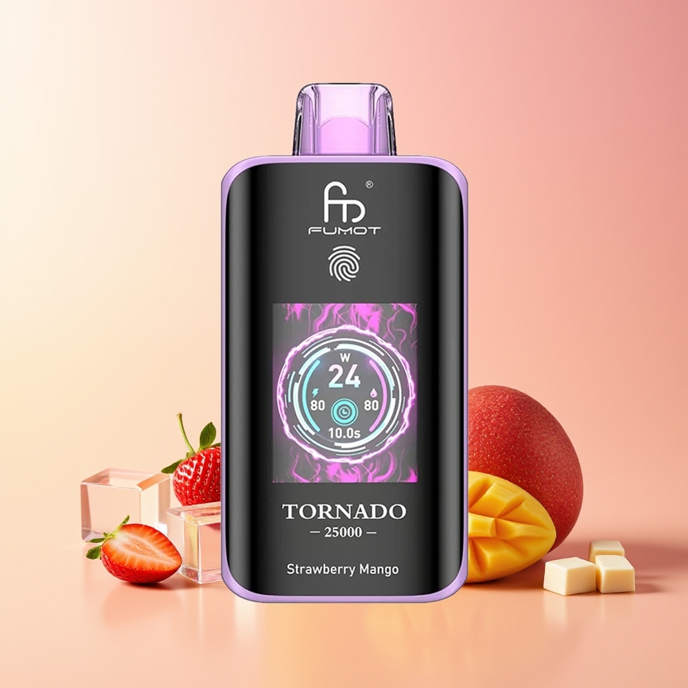 Fumot Tornado 25000 Puff Jagoda Mango 20ml 700mAh