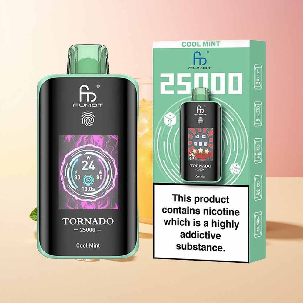 Fumot Tornado 25000 Puffov Hladna Meta Type-C 20ml