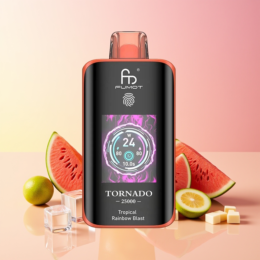 Fumot Tornado 25000 Pufov Tropična Mavrica 20ml 700mAh