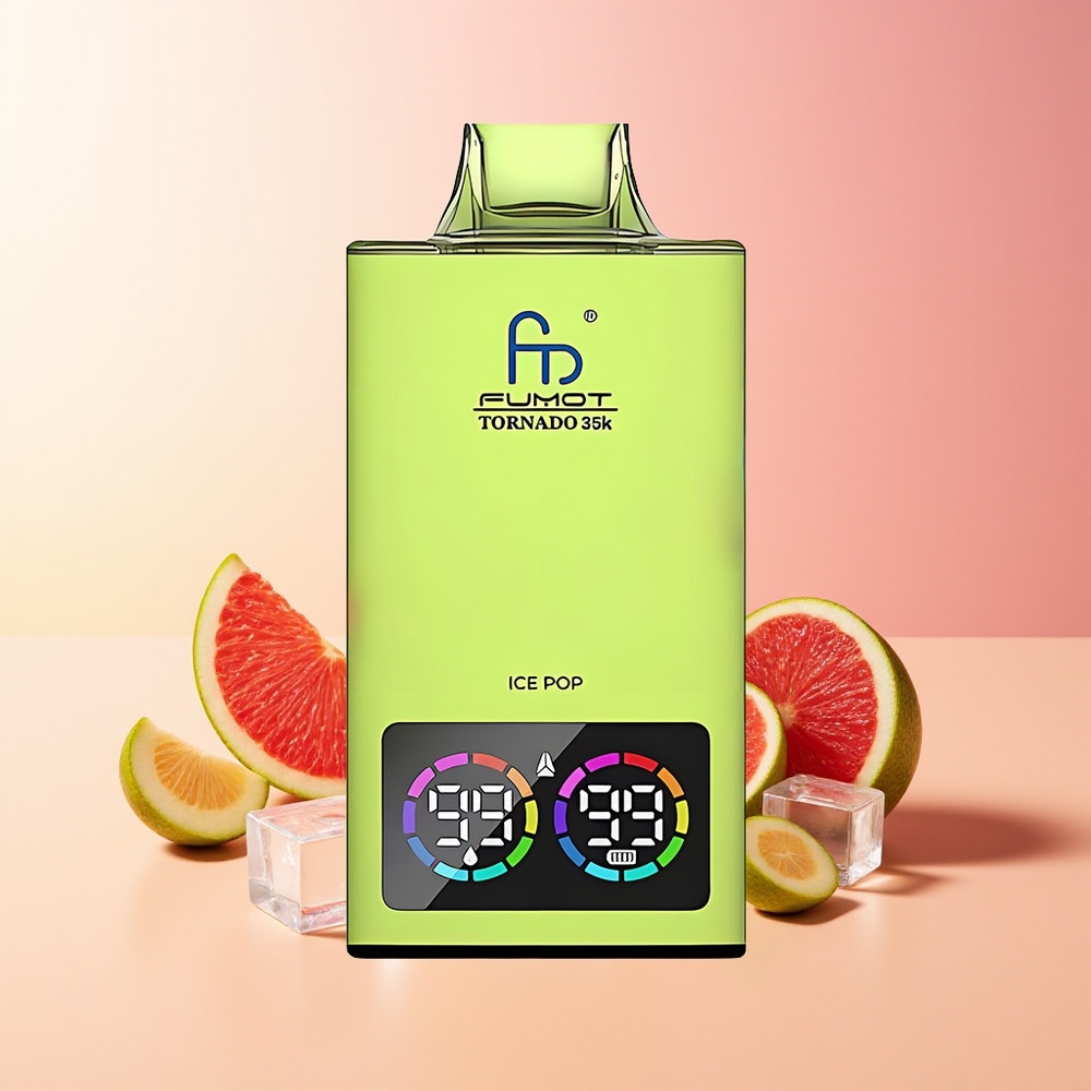 Fumot Tornado 35000 Ledene Popsicle Dual Mesh Fast Charging