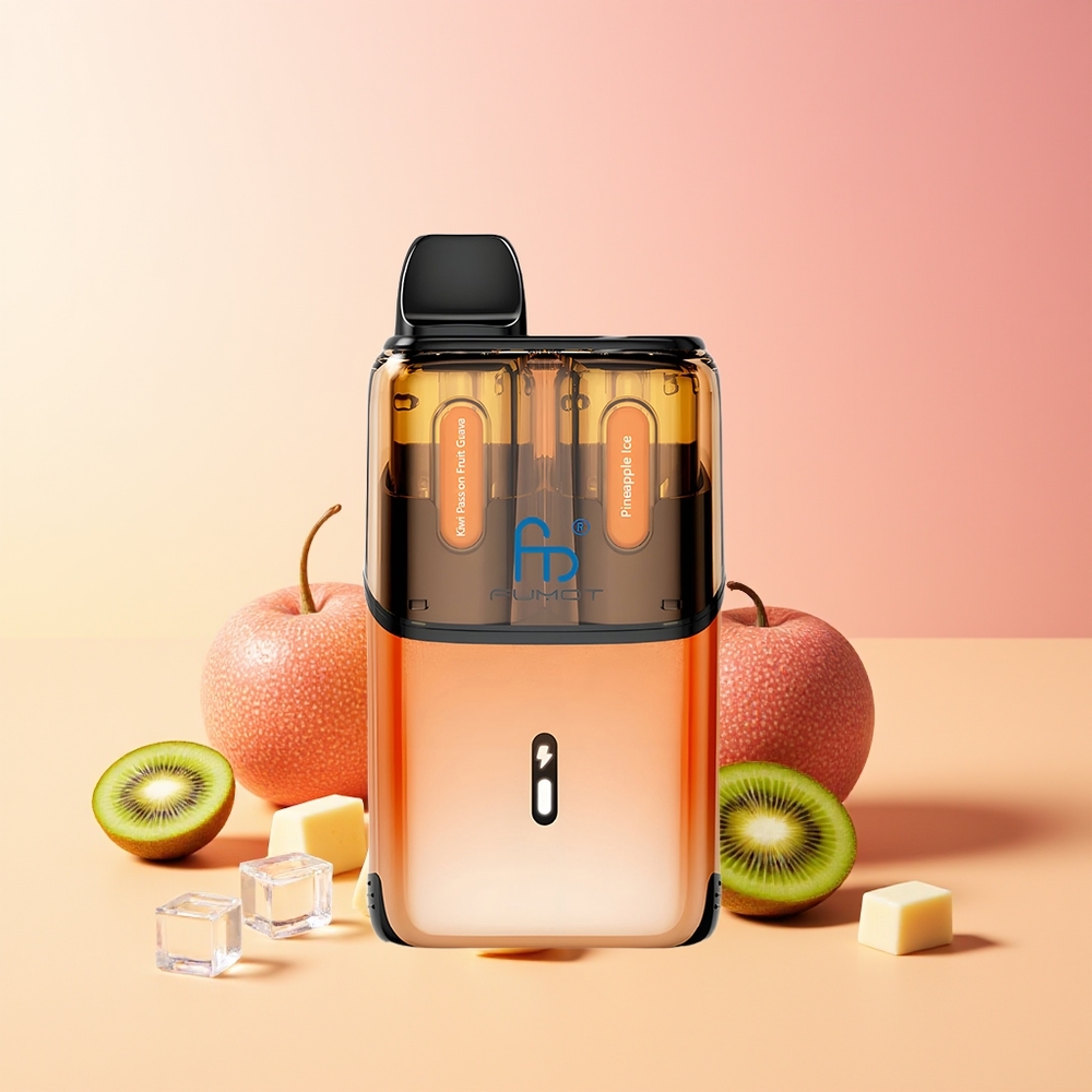Fumot Ultra T32000 32000 potegov Kiwi Pasijonka Guava - Ananas Led 800mAh