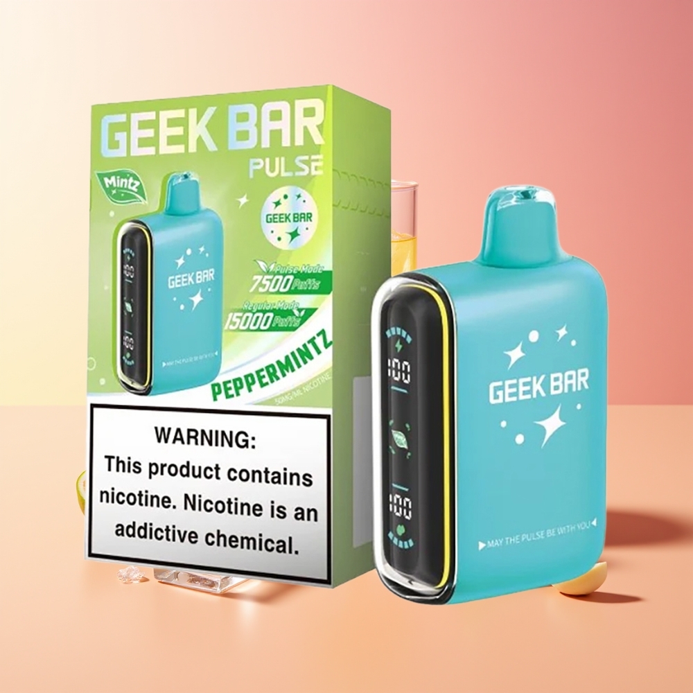 GEEK BAR Pulse 15000 Pofov Mintz Izdaja 16ML 5%