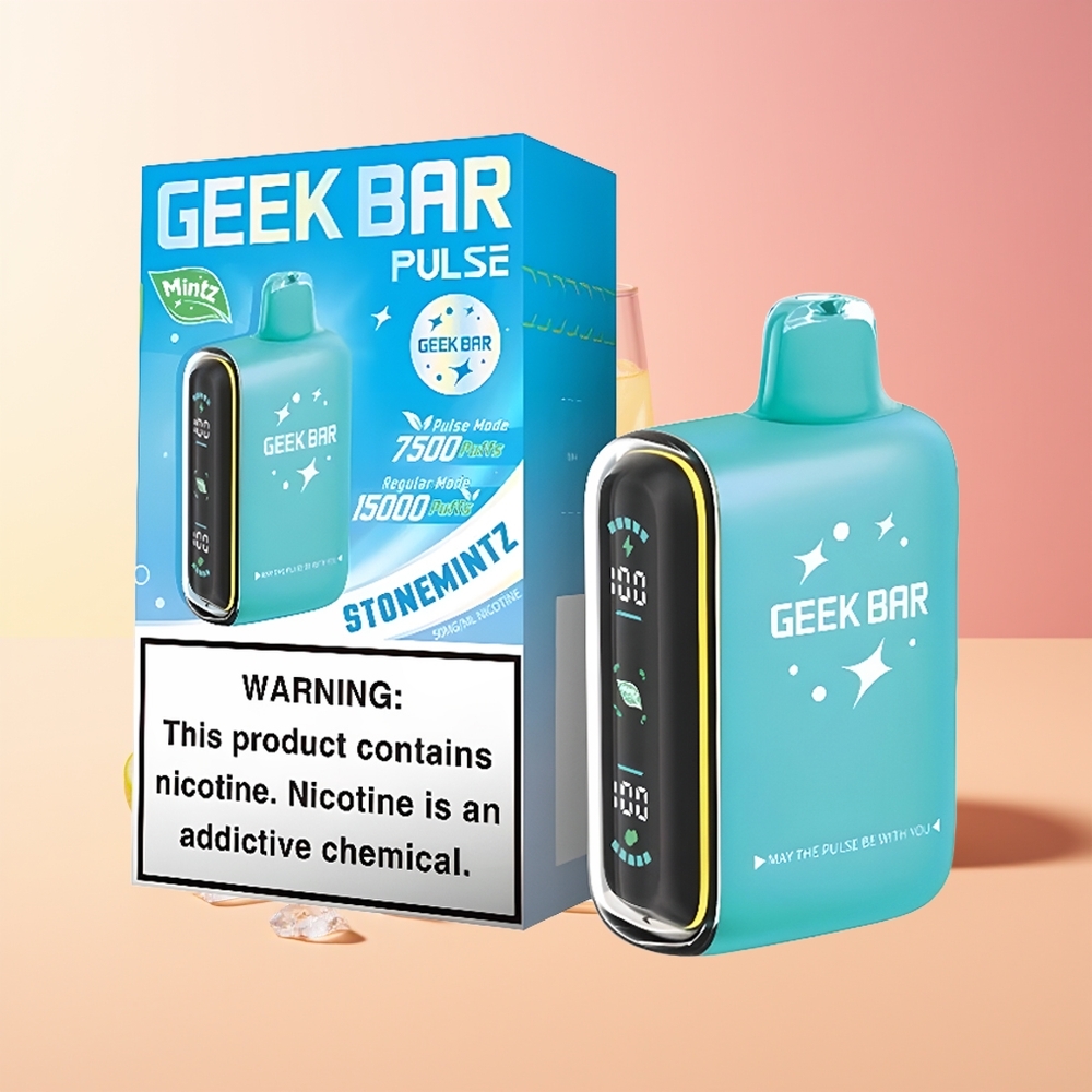 GEEK BAR Pulse 15000 Pofov Mintz Izdaja 16ML 5%