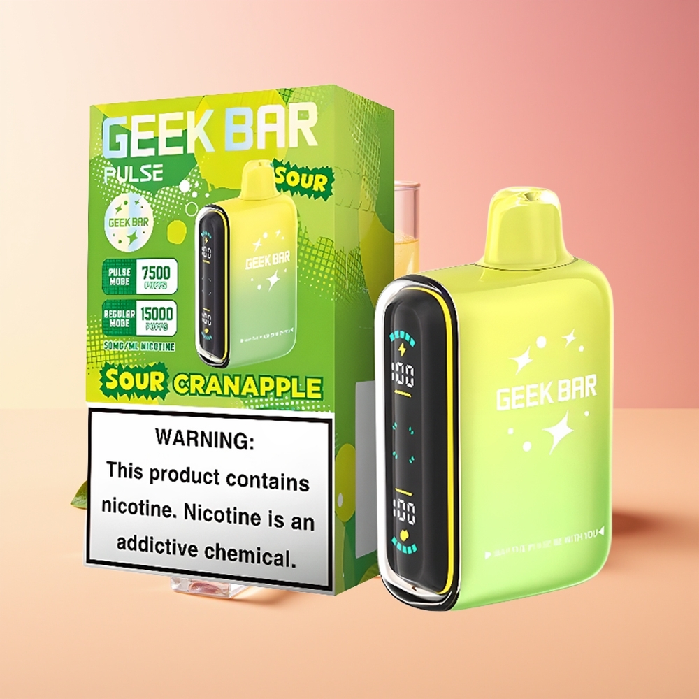 GEEK BAR Pulse 15000 Puffov Sour Edition 16ML USB Type-C