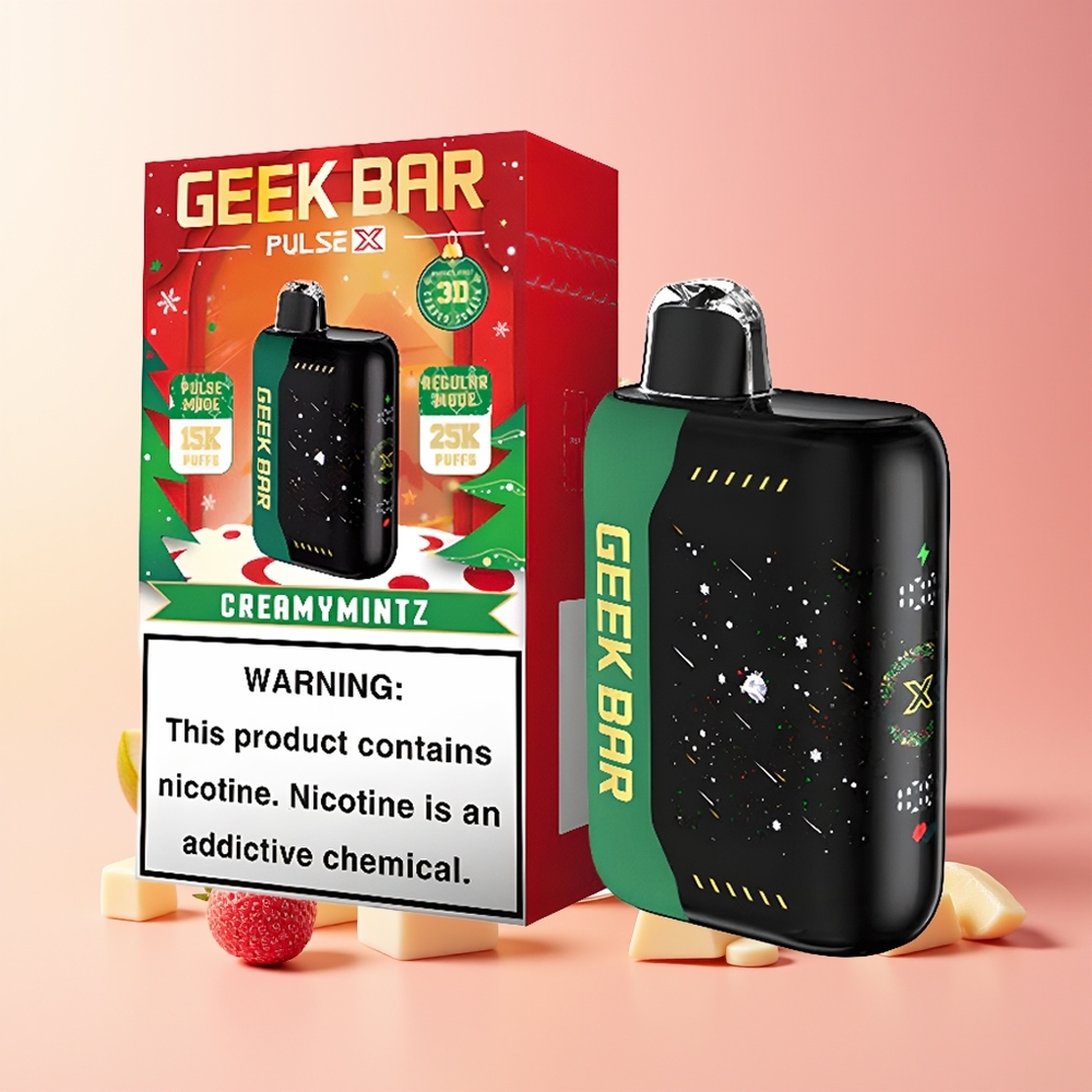 GEEK BAR Pulse 25000 Puffov 18mL Božična Edicija
