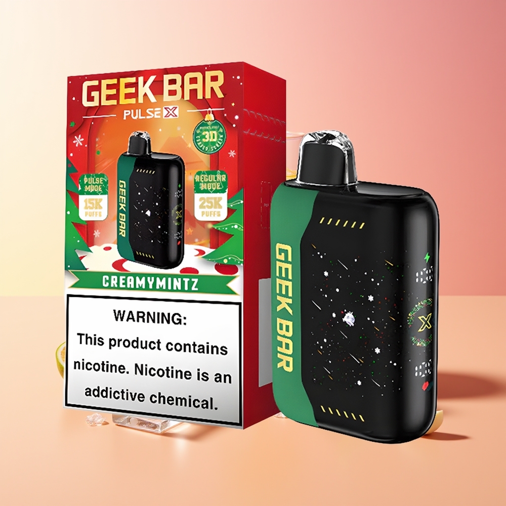 GEEK BAR Pulse 25000 Puffov 18mL Božična Edicija