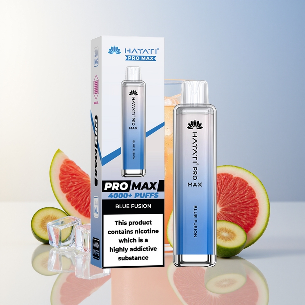 Hayati Pro Max 4000 Pihov Modra Fuzija 2% 1400mAh