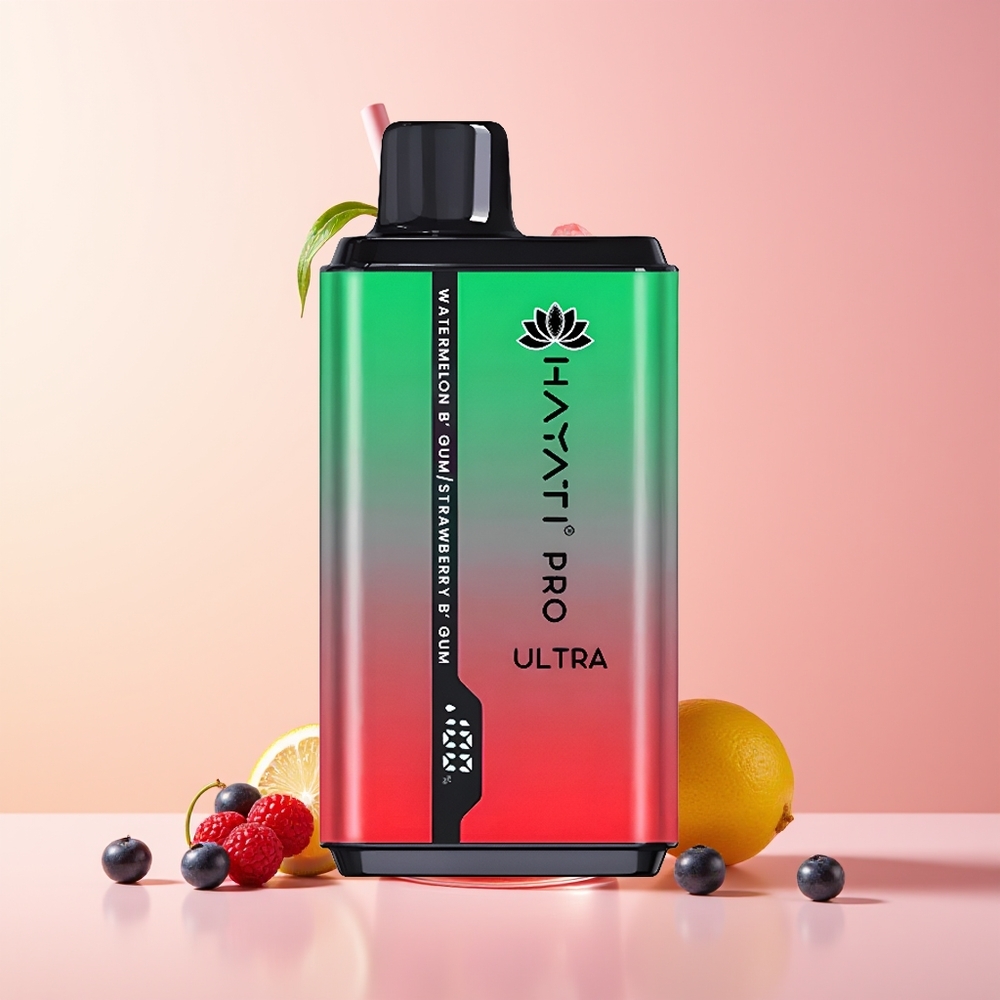 Hayati Pro Ultra 15000 Pofov Borovnica Malina & Limona 850mAh