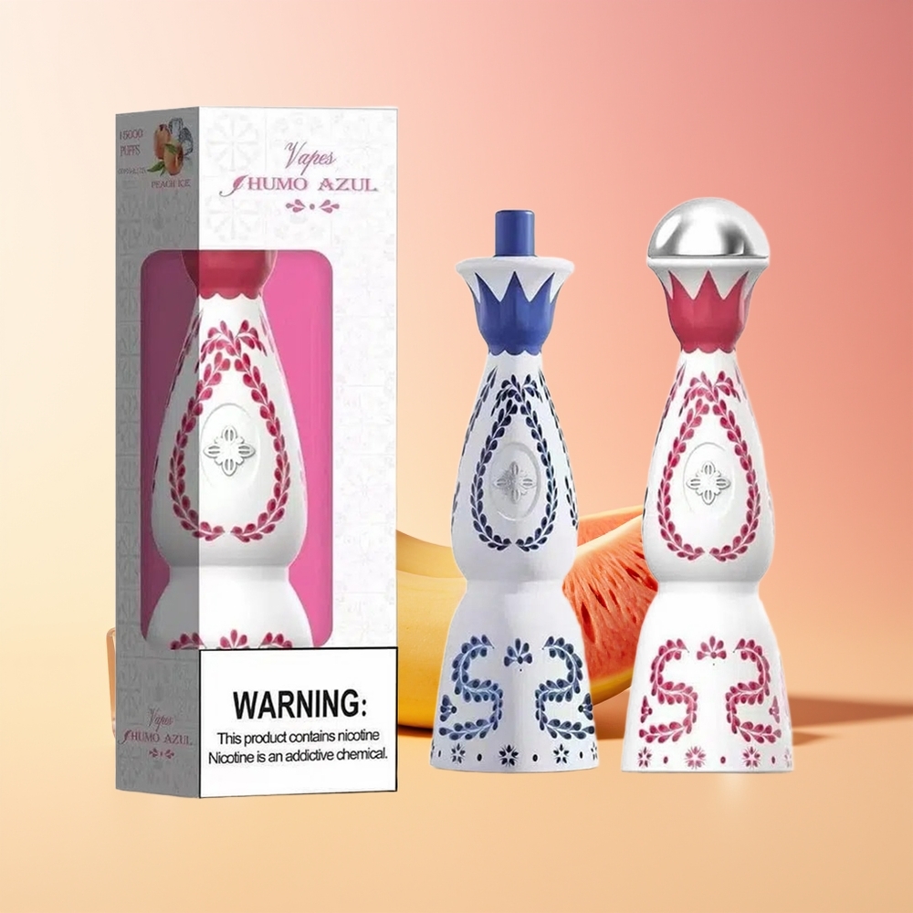 HUMO Azul 15000 Pufov Banan/Mrežna Tuljava 20mL