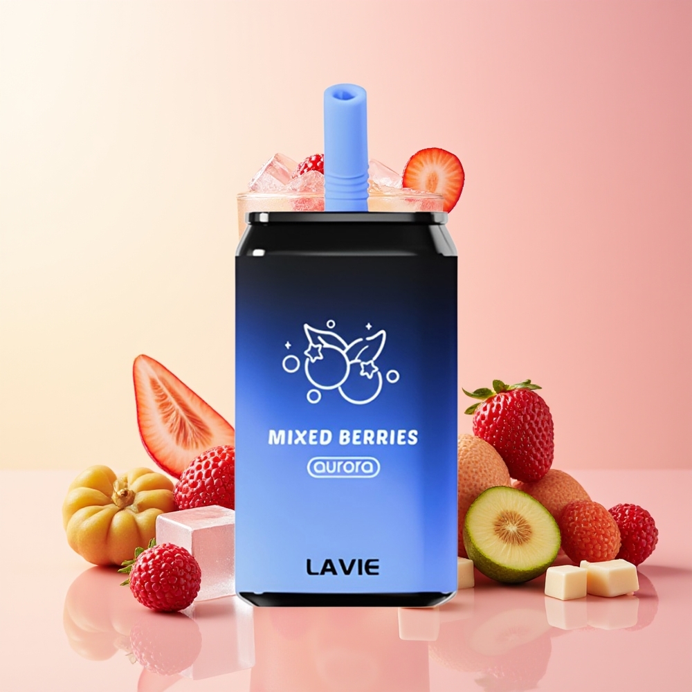 LAVIE Aurora 11000 Pofov Mešane Jagode 22ML Type C