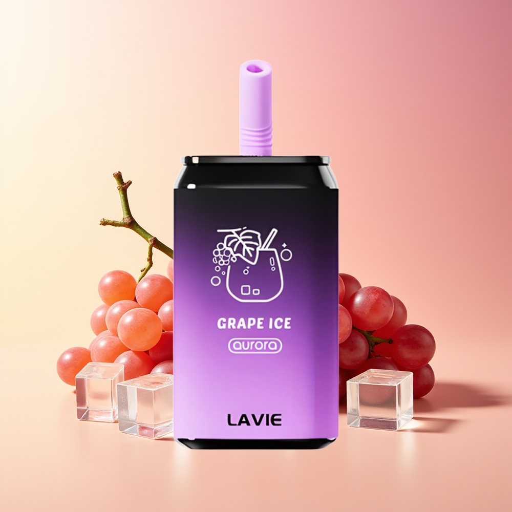 LAVIE Aurora 11000 Pufov Dispozabilni Vape Grozdje Led 22ML Type C