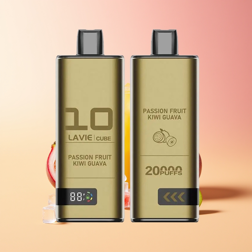LAVIE Cube 20000 Puff Vape Pasijonka Kivi Guava 28ML 600mAh