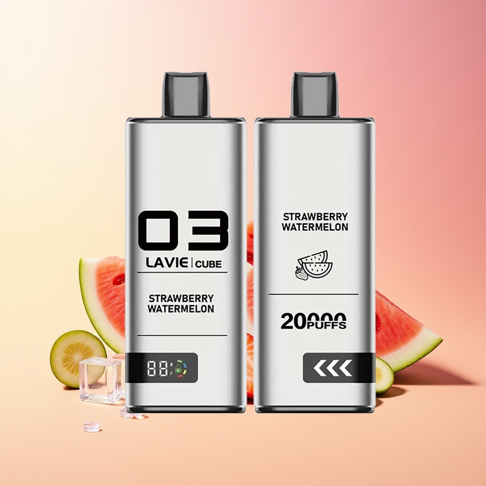 LAVIE Cube 20000 Puffov Sadni Melon Jagoda 600mAh Type C