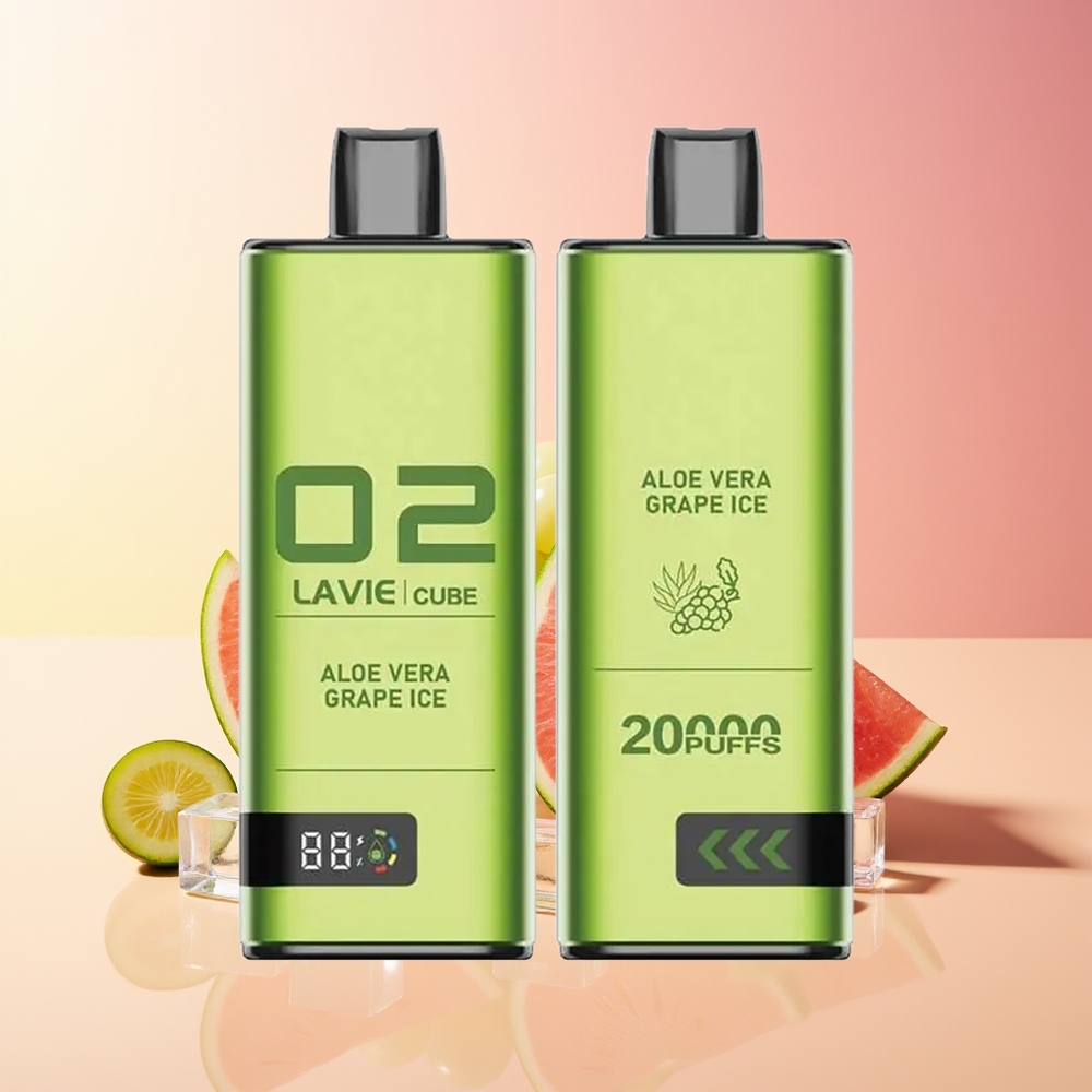 LAVIE Cube 20000 Pufi Aloe Vera Grozdje Led Kombinacija Tip C