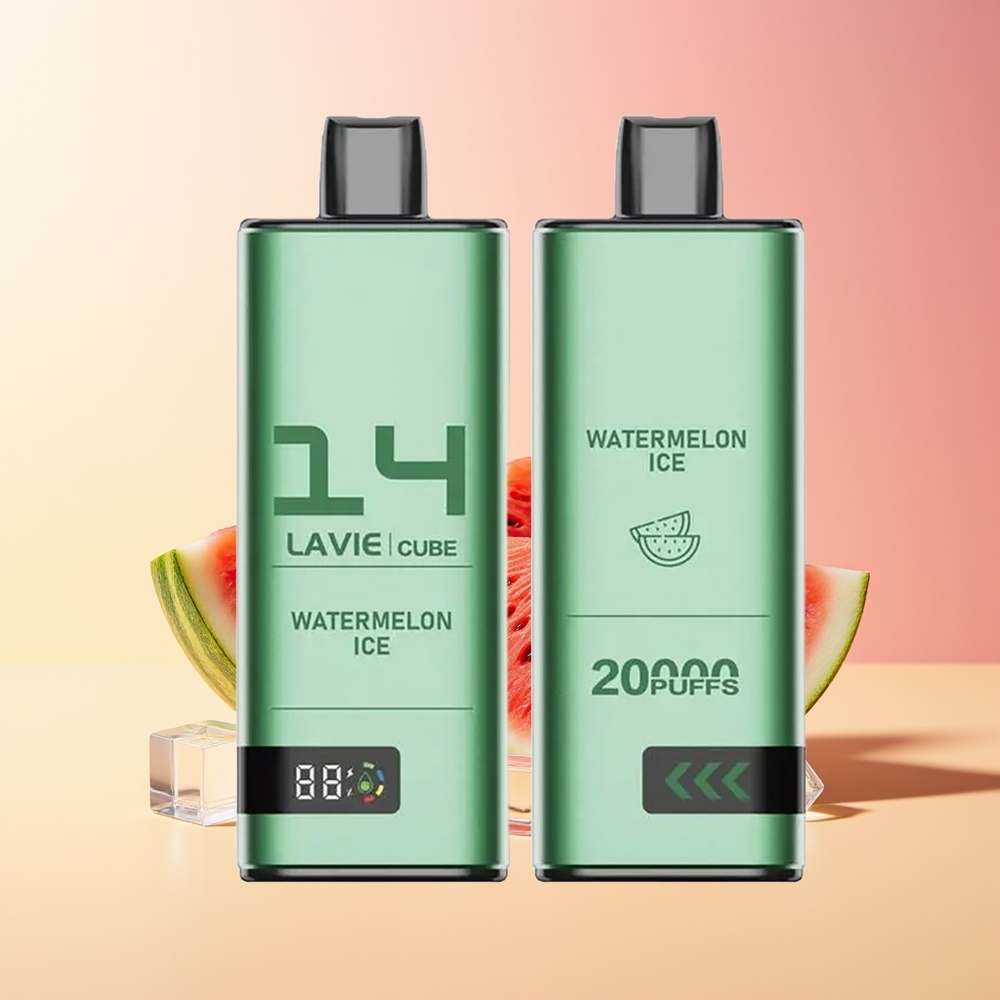 LAVIE Cube 20000 Pufi Vape Lubenica Led + 28ML 600mAh