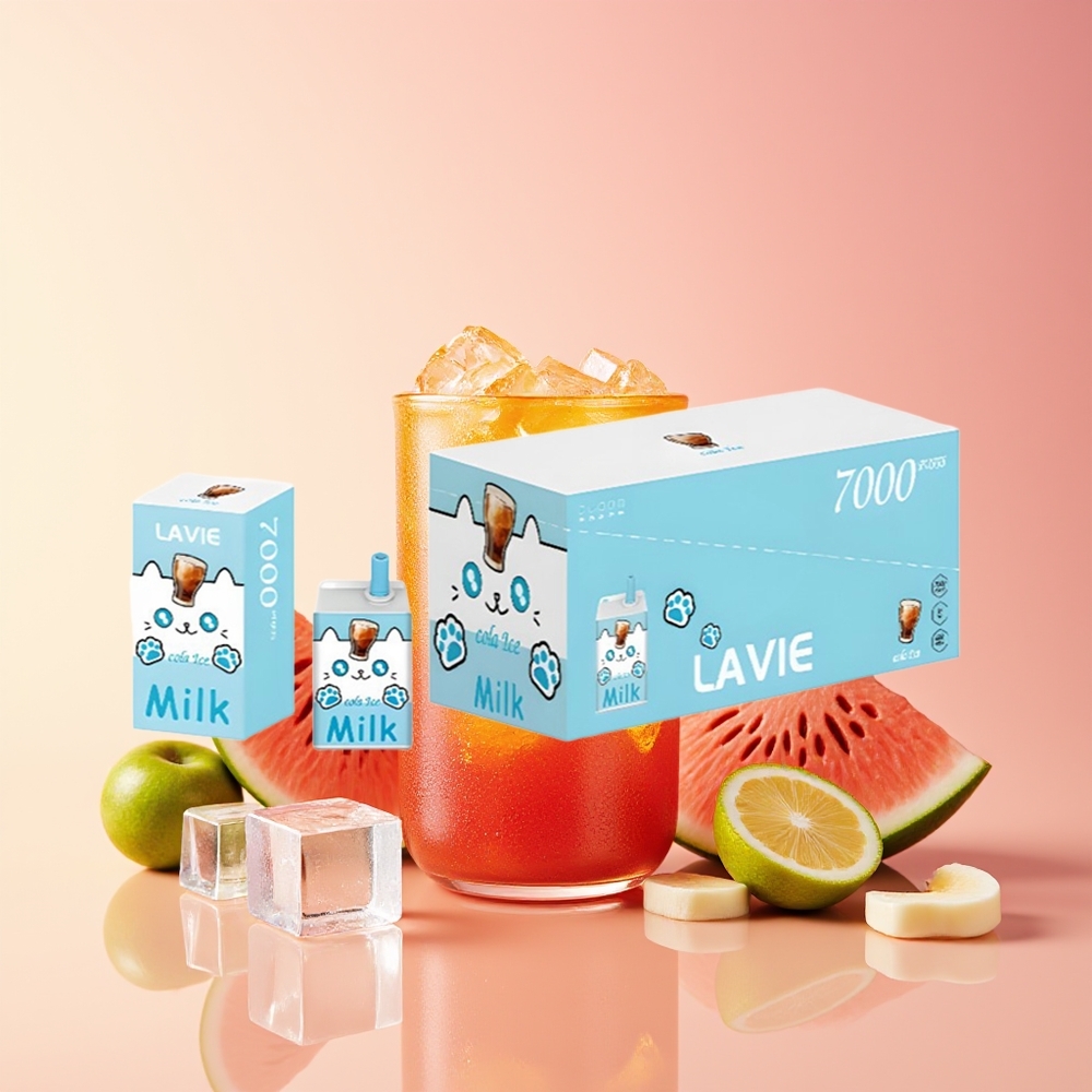 LAVIE Milk 7000 Pihov Dispozabilni Vape Cola Led 16ML 600mAh