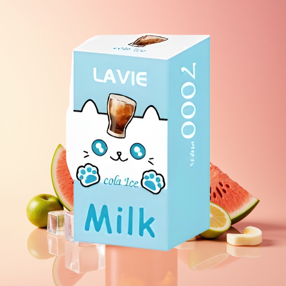 LAVIE Milk 7000 Pihov Dispozabilni Vape Cola Led 16ML 600mAh