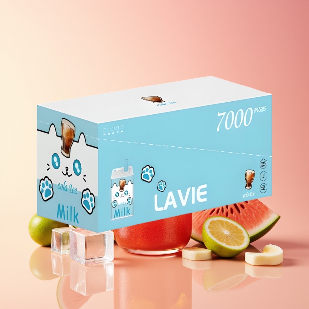 LAVIE Milk 7000 Pihov Dispozabilni Vape Cola Led 16ML 600mAh