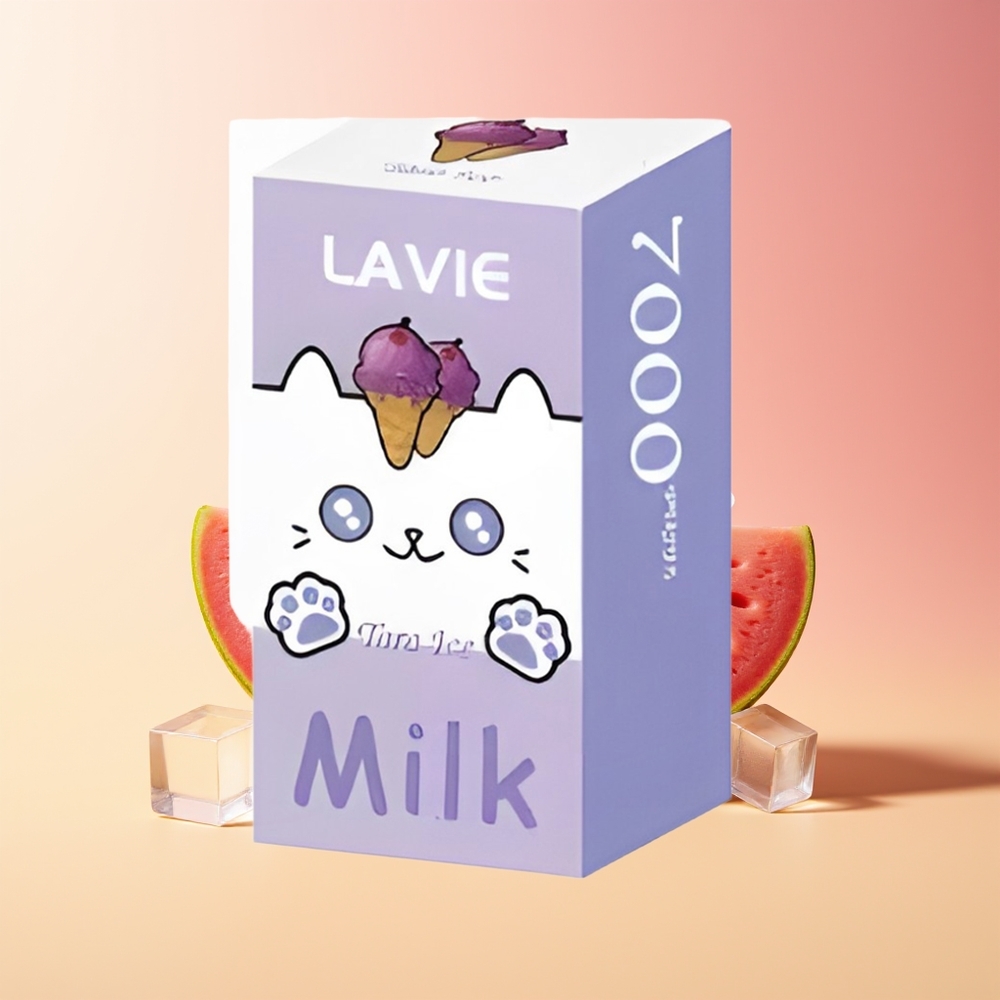 LAVIE Milk 7000 Puff Taro Ledene Kremna 600mAh 16ML