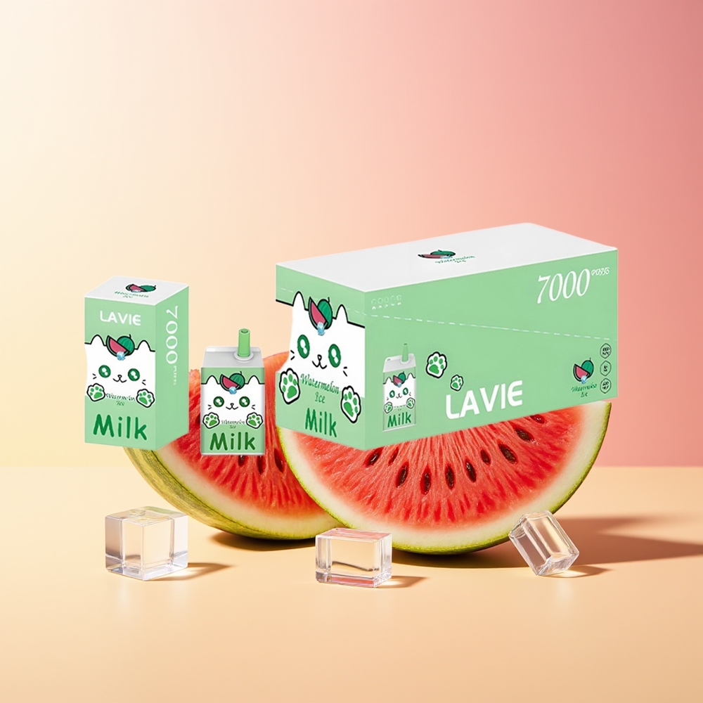 LAVIE Milk 7000 Pufov Dispozabilni Vape Lubenica Led 16ML 600mAh