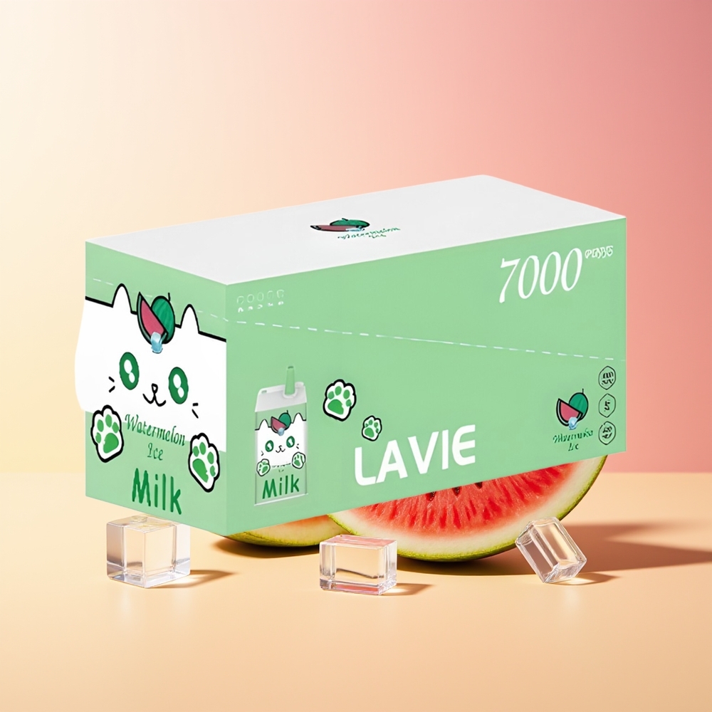 LAVIE Milk 7000 Pufov Dispozabilni Vape Lubenica Led 16ML 600mAh