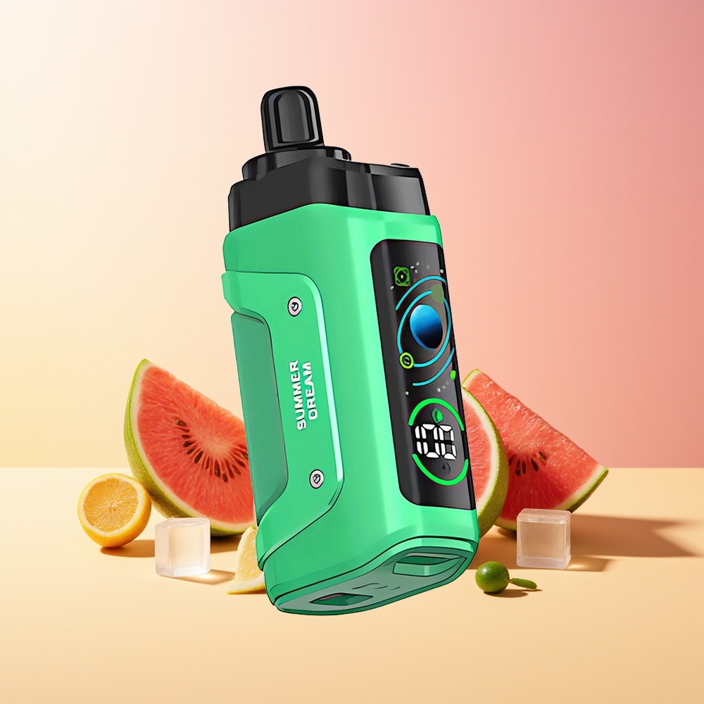 Razz Bar 45000 Puff Vape Poletna Sanja 1.0 Ohm Mesh Type-C