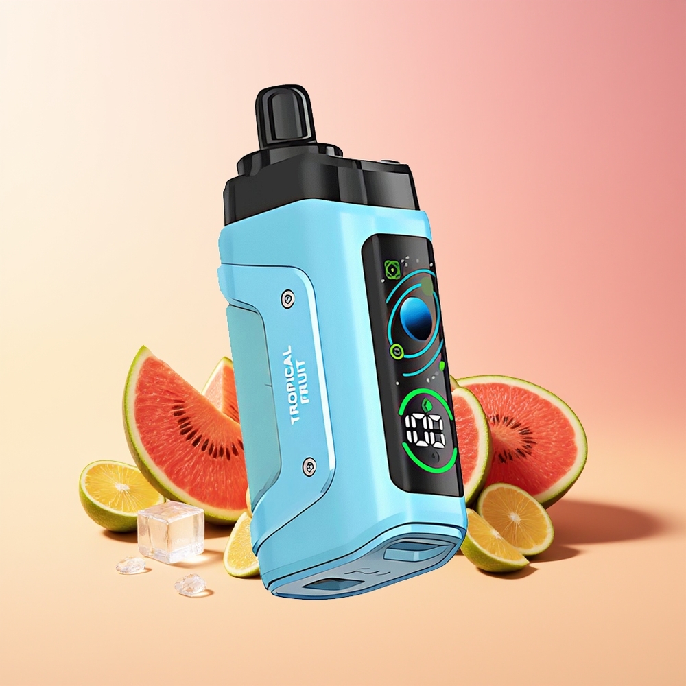 Razz Bar 45000 Puffov Vape Tropsko Sadje 20 mg/ml Nikotina