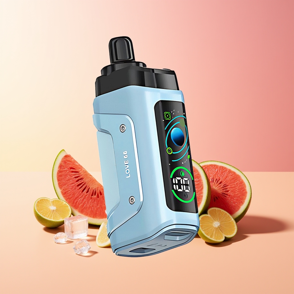 Razz Bar 45000 Pufi Vape Ljubezen 66 1.0 Ohm Mesh Coil Type-C Polnjenje