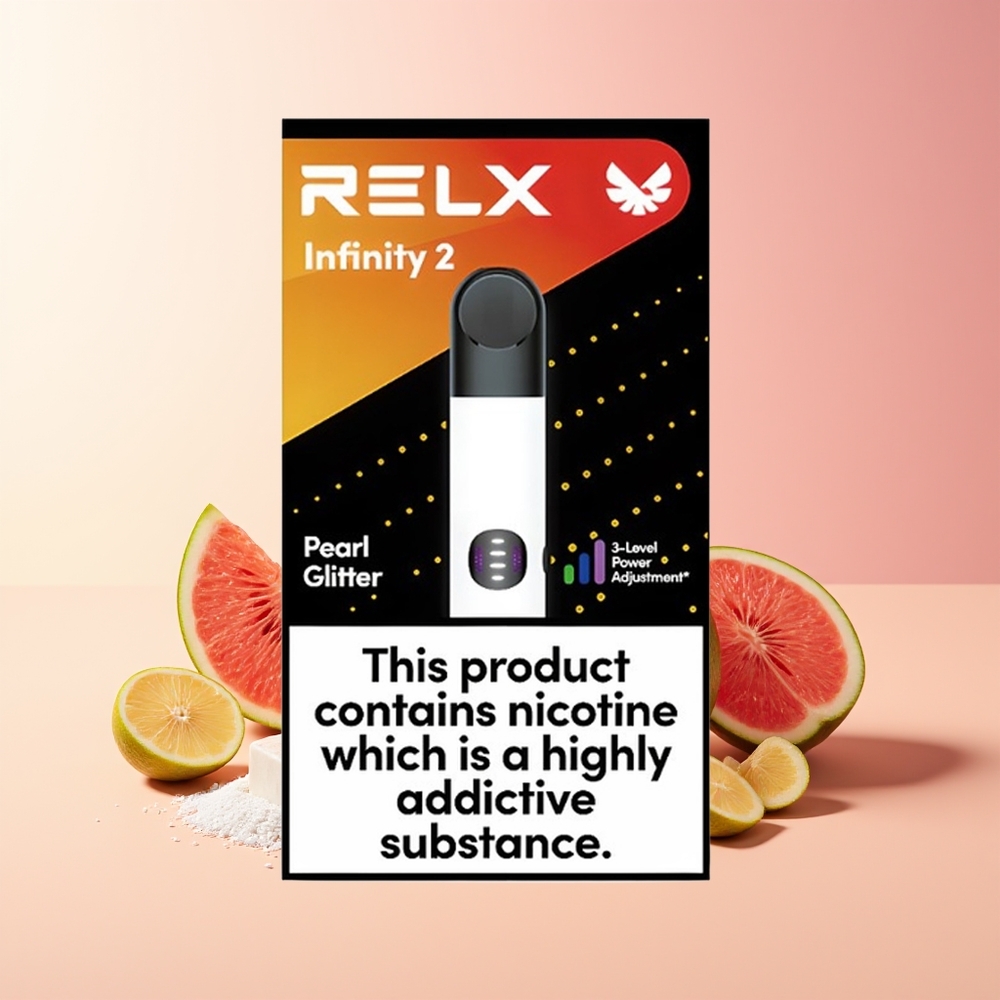 RELX Infinity 2 600-650 Poftov Bela Pearl Puder
